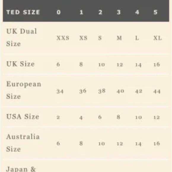 Ted Baker wool blend beige mock neck sweater size 3 - Picture 8 of 8